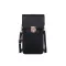 Leather Cell Phone Bag Touch Screen Oulder Pocet Wlet Pouch Case Nec Strap With Bac Hyae Mbrane