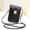 Women Crocodile Leather Mesger Bag Mini Cell Celhone Pouch Crossbody Case Clutch Se Wlet Sml Oulder Bag Handbag