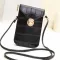 Women Leather Bag Mini Cell Celone Pouch Student Crossbody Case Clutch SE WLET GIT GIT GIL SML OULDER BAG HANDBAG