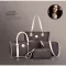 5-Piece Set Luxury Brand Women Hand Bag Pu Leather Se Bags Oulder Mesger Ladies Handbag Bolsa Finina