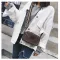 Vintage Wide Strap Women Crossbody Bags Designer Luxury Pu Leather Lady Oulder Mesger Bag Sml Flap Square Ses Fe