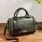 New Flowers Pendant Handbag Women's Boston Bags Single Oulder Bag Ladies Crossbody Bag Pu Mesger Bag