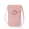Leather Cell Phone Bag Touch Screen Oulder Pocet Wlet Pouch Case Nec Strap With Bac Hyae Mbrane