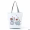 Miyahouse Canvas Oulder Bag Women Tote Handbag Painting NG Bag for fe Mer Beach Bag Lady