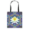 Manda Datura Flowers Women Handbag Ladies Canvas Totes Bag Large Capacity Storage Oulder Bags For Travel Fe Ng Bag