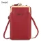 New Sml Celhone Bag Fe Daily Use Oulder Bags Women Leather Mini Crossbody Mesger Bag Ladies Se