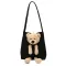 Cute Women Canvas Handbags L-Match Ladies Oulder Bag Fe Eco Reusable NG Bags Large Capacity Girls Ca Tote