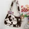 Women Bag New OER with LAMB Wool Cute Cute Cute Cute Cute Lie Fabic Oulder Bag Canvas Handbag Tote Large Capacity Bag for Girls