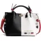 Amberler Women Pu Leather Handbags Large Capacity Tote Bags Ladies Oulder Bag Vintage Fe Crossbody Bags For Women