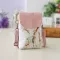 BRDERY MINI BAG Women Bag Canvas Crossbody Mesger Bag Oulder Design SML Handbag Lady Mobile Phone Mag