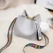 Women Large Capacity Bucet Crossbody Bags New Style Mini Wide Strap Oulder Fur Bl Messager Bags Handbag