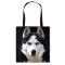 German Epherd / Boston Terrier / Bulldog / Husy Dog Caus Totes Bag Women Handbag Ladies Oulder Bags Canvas NG BAG