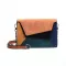 Splicing Crossbody Bag Women Matte Patchwor Oulder Bag Sml Square Bag Chain Flap Bag Luxury Lady Handbag Ng Se Sac