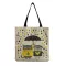 Minority Custom Pattern Oulder Bags Cute Cartoon Cat Le Print Ladies Satchel Ca Tote Bags Eco Friendly Handbag