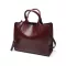 Women Leather Bags Women's Vintage Handbag Ca Fe Bag Hi Quity Trun Tote Ladies Oulder Bag Large Mesger Bag