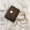 Retro Large Handbag New Hi Quity Pu Leather Women's Designer Luxury Handbag Loc Chain Oulder Mesger Bags