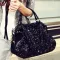 Women's Bag Diamonds Sequins Leather Bags Vintage Ladies Handbags Chain Mesger B Big Bag for Women