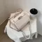 Winter Hi-Quity Ca Pu Fe Bag New Orean L-Match Loc Chain Single Oulder Mesger Sml Square Bag