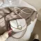 Solid Cr Pu Leather Mini Saddle Crossbody Bag Spring Oulder Branded Ses And Handbags Luxury Designer