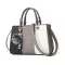 Ins Ladies Mesger Bags Hairbl Ornaments Totes Patchwor Handbag Large Capacity Crossbody Oulder Bags Women Handbags