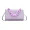 Acrylic Chain Crossbody Bag Women Solid Cr Ladies Oulder Mesger Bag Pu Travel Oulder Pouch