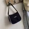 Casual Clutch Bags for Women Retro Nylon Handbag Small Hand Purse Fashion Mini Shoulder Bag FeMale Vintage Armpit Bag Waterproof