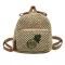 CASUAL STRAW WOMEN BACKPACKS WICKER WOVEN TRAVEL BAG Summer Beach Rattan Purses Mini Bohemian Straw Backpack FeMale SAC 2020