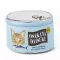 CAT FOOD CAN MAKEUP POUCH Women Fish Canned Food Cosmetic Bag Travel Portable Storage Bag Cute Cosmetic Storage Box