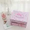 Cartoon Hello Kitty My Melody Cinnamoroll Little Twin Star Cosmetic Box Bag Makeup Case Sundris Storage Case Drawers Organizer
