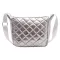 Casual Shoulder Crossbody Bag Women Cotton Padded Lattice Pattern Solid Color Messenger Satchel Bags