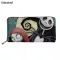 Coloranimal Fashion Women Wallets Zipper Purses The Nightmare Before Christmas Print Luxury Leather Wallet for Ladies Clutch Bag