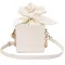 Croyance Fashion Stereoscopic Shoulder Bags for Women PU Leather Handbags Chains Crossbody Bags Sweet Style
