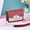 ZMQN BAGS for Women Cute Mesger Bags SML Heart PU Leather Oulder Bag for Girls Flap Chain Phone Bolsa A570