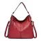 Hobo Bag Leather Women Handbags Fe Leire Oulder Bags Ses Vintage Bolsas Large Capacity Tote Bag
