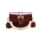 Vintage Pand Cr Mini Saddle Bag Spring Hi Quity L Leather Oulder Bag Women's Designer Handbag Crossbody SES