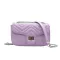 Woman Oulder Bag Chain Leather Flap Mesger Bag Solid Banquet Fe bag
