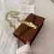 Women Orean Solid Cr Chain Bag Ladies PVC Crossbody Girl Oulder Bag SML Chain Mesger Bags Square PGE