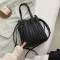 Solid Cr Pleated Bucet Bag Women's Design Handbag New Hi-Quityr Ins Ca Fame Oulder Mesger Bag Lady Totes