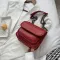 Vintage Square Crossbody Bag New Hi Quity Pu Leather Women's Designer Handbag Chain Oulder Mesger Bag