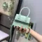 Mini Sml Square Bag New Quity Pu Leather Women's Handbag Crocodile Pattern Chain Oulder Mesger Bags