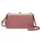 New Ladies Mobile Phone Mesger Bag Multifunction Lychee Pattern Solid CR DIAGON OULDER BAG