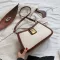 Quity Pu Leather Bags for Women Chain Chain Design Oulder Mesger Crossbody Handbags Fe Travel Bag