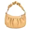 HF Moon Handbags Soft Leather Cloud Bag Women Little Bag Chains Ruched Oulder Crossbody Bags SML Cute Side Bag SAC