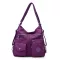 Ttou Women Waterproof Multi-Function Bag Double Oulder Bag Classic Handbags Hi Quity Nylon Fe Handbag