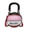 New Soulder Bags Personity Round Contrast Cr Stitching Handbag Pu Leather Ladies Mesger Bag Ca Wild Basetbl Bag