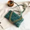 FE Wen Crossbody Bag Pu Leather Nitting Bags Ladies Clutch Bags Autumn and Winter Oulder Bag Chain Underarm Bag