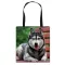 Bull Terrier Boston / German Epherd / Husy Dog Totes Bag Women Ladies Oulder Bags Canvas Organizer for NG