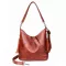 Llstyli Women Bucet Bag Fe Oulder Bags Large Size Vintage Soft Leather Lady Cross Body Handbag For Women Hobos Bag