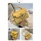 Hi Quity One-Oulder Underarm Bag Fe New Trend Sml Leather Lady Mesger Bag Spring Blue Handbag Wear-Resistant