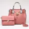 Famous Brand New Women's Tote 2 PCS PU L Chain Leather Ladies Handbag Serpentine Mesger Oulder Bags Wlet